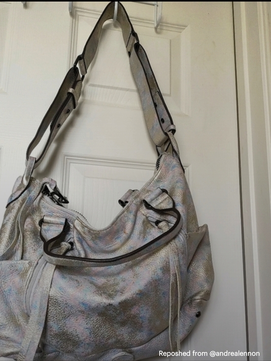 Aimee Kestenberg Handbags - Aimee Kestenberg Tamitha In Opal Metallic